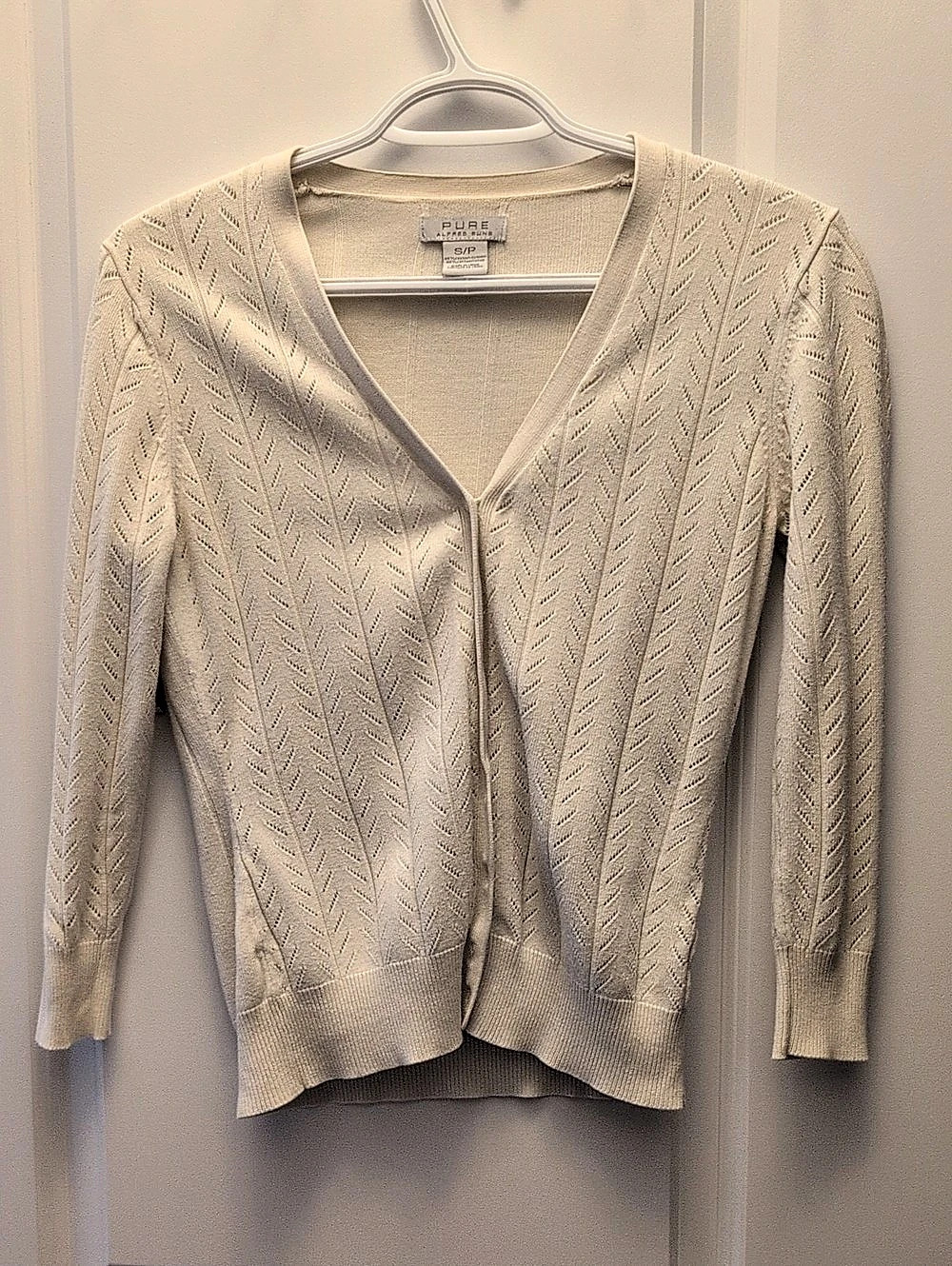 PURE Geometric Knit Cardigan